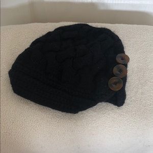 Black beanie